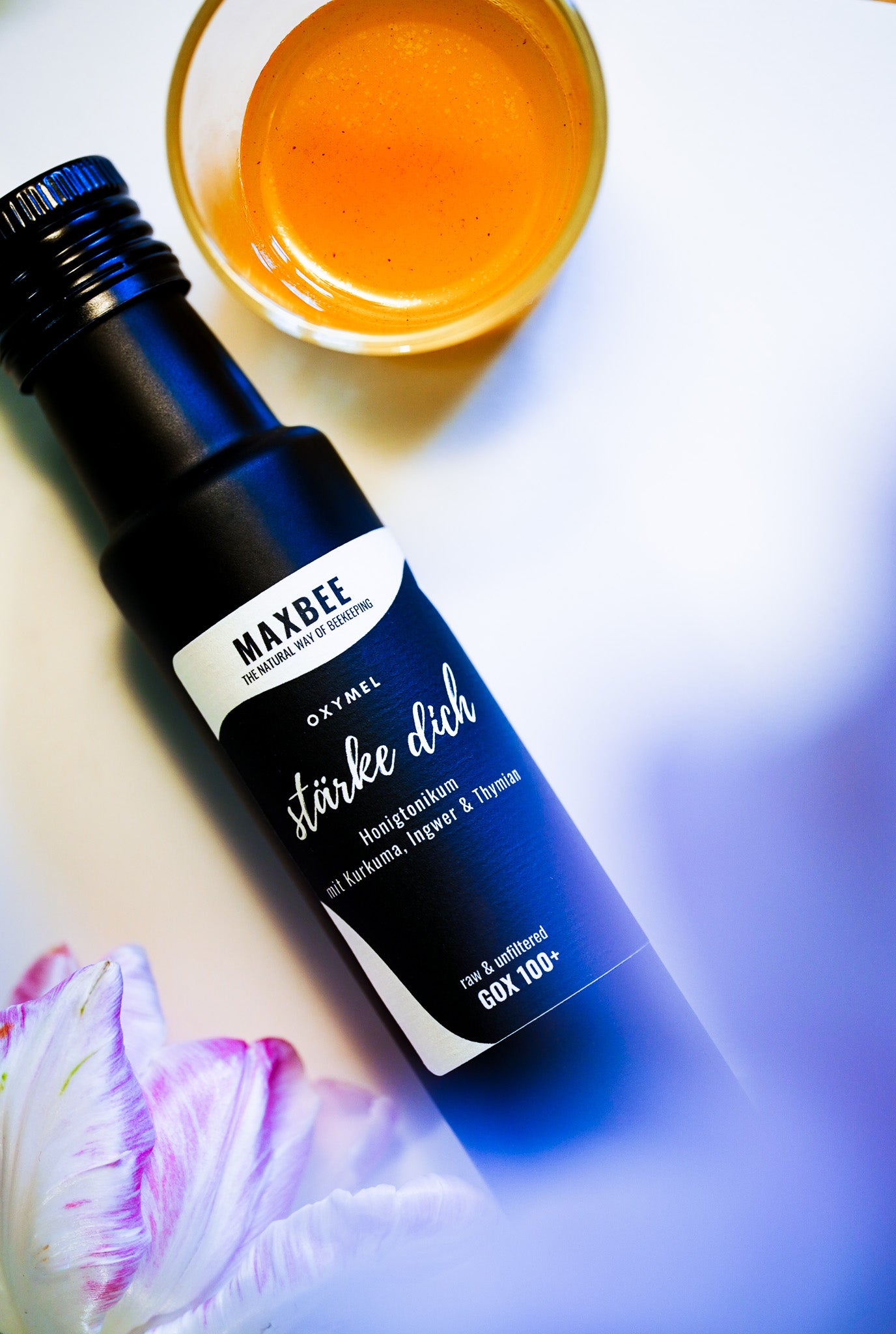 "stärke dich" Oxymel aus Presshonig mit Gox-Zertifizierung