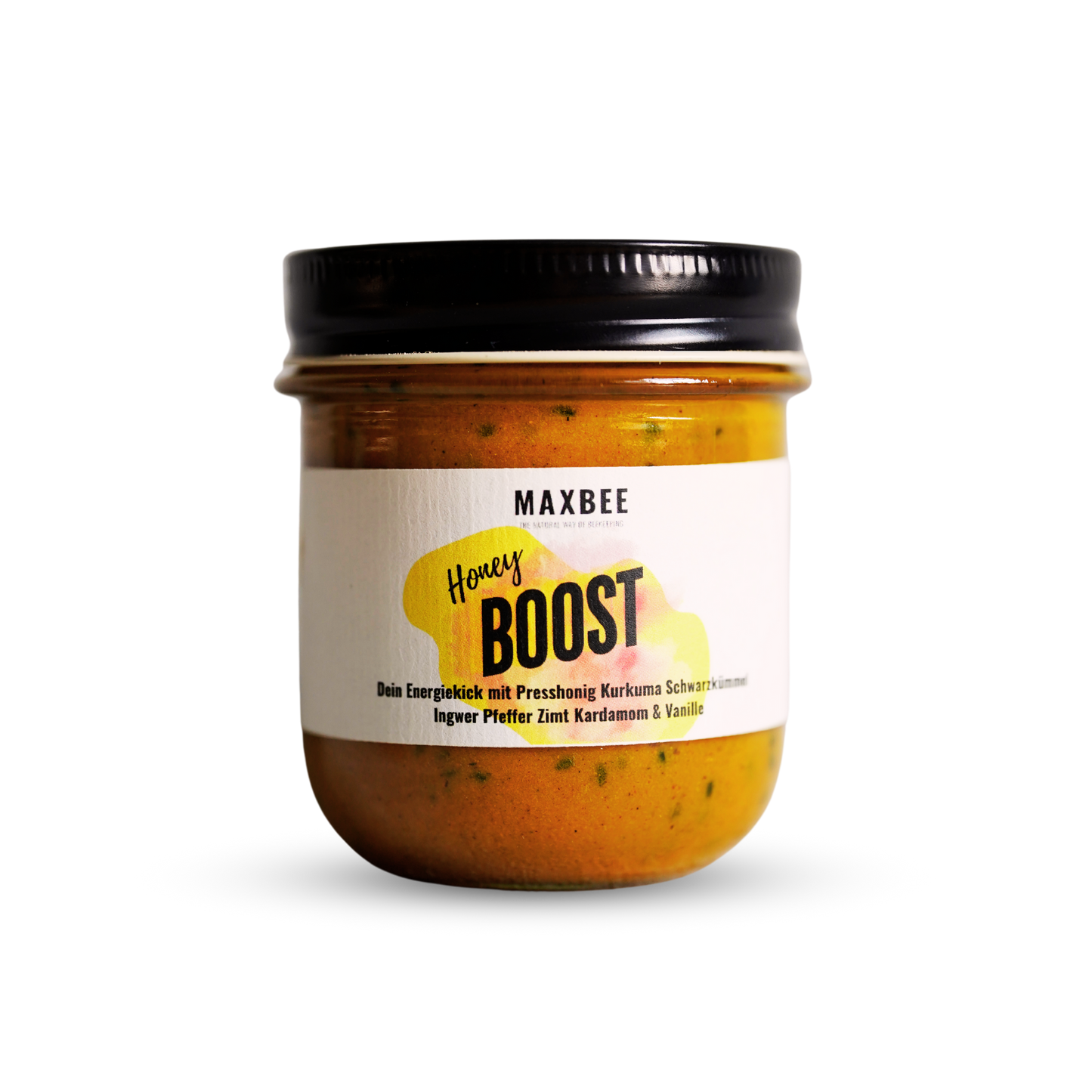 Honey Boost - Presshonig mit Schwarzkümmel Kurkuma und Ingwer